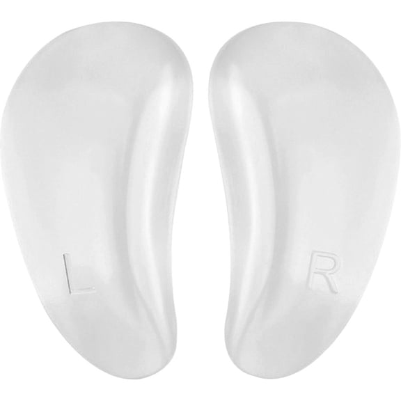 vlrwzc Clear Gel Arch Support Insoles 1 Pair for Flat Feet Pain Relief