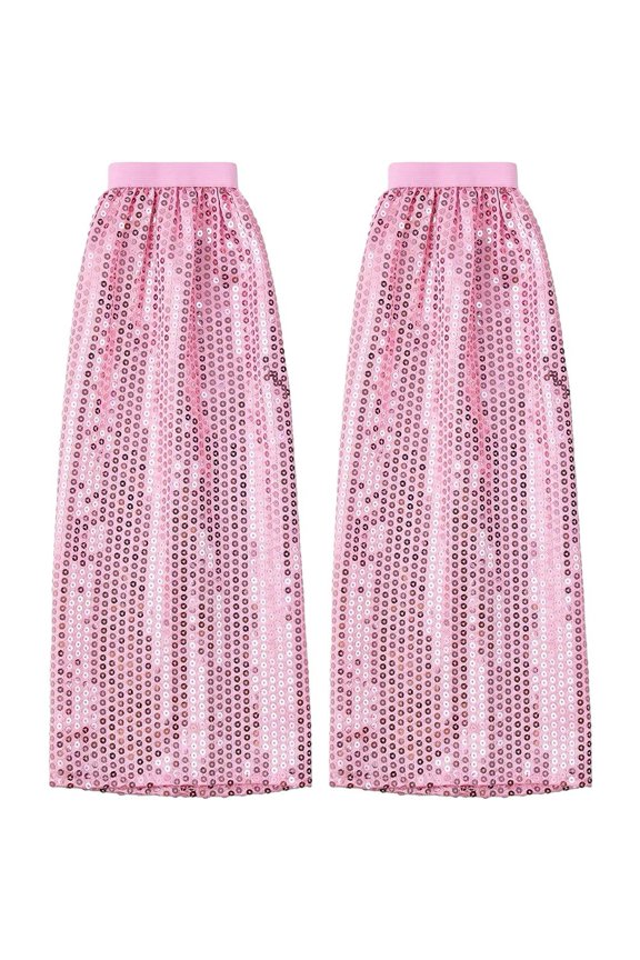 Glitter Sequins Leg Warmers Sparkle Leg Sleeves Legs Boot Cover Cuffs for Women 70s Disco Fancy Dress Accessories