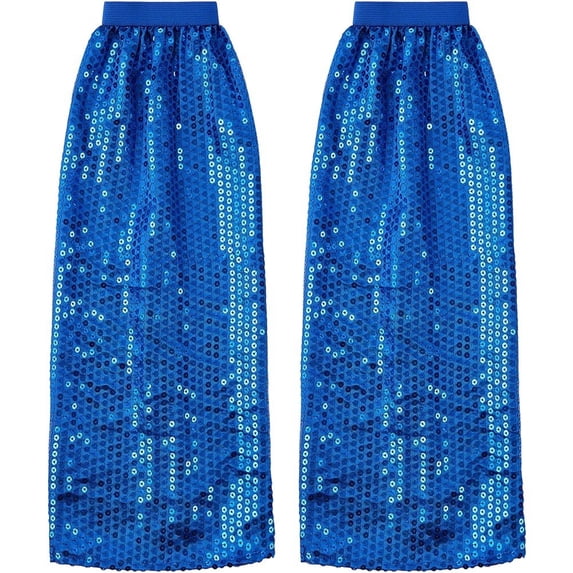 vlrwzc Glitter Sequins Leg Warmers Sparkle Leg Sleeves Legs Boot Cover Cuffs for Women 70s Disco Fancy Dress Accessories