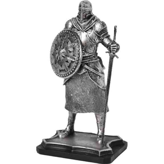 vlrwzc Knight Statue Art Decorative Medieval Knight Statue Abstract Figure Knight Figurine Ornament Knight Sculpture for Home Office Table Bookshelf Decor