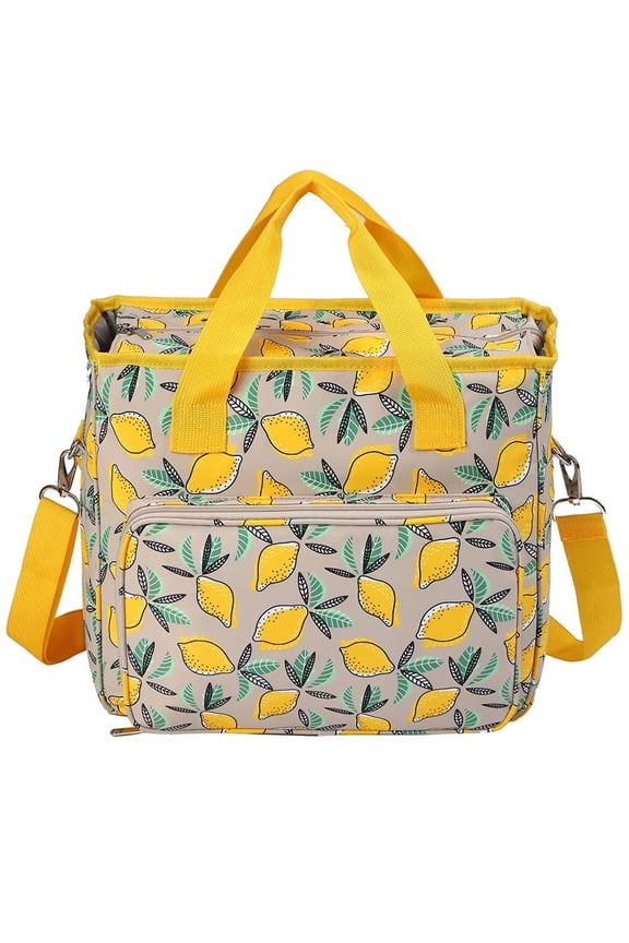 Large Crochet Bag Knitting Bags Totes Organizer, Traveling Yarn Bag for Carrying Crochet Hooks, Knitting Kit, Knitting & Crochet Supplies