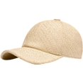 thumbnail image 1 of vlrwzc Lightweight Straw Mesh Baseball Cap Unisex Summer Sun-Shading Hat, 1 of 7