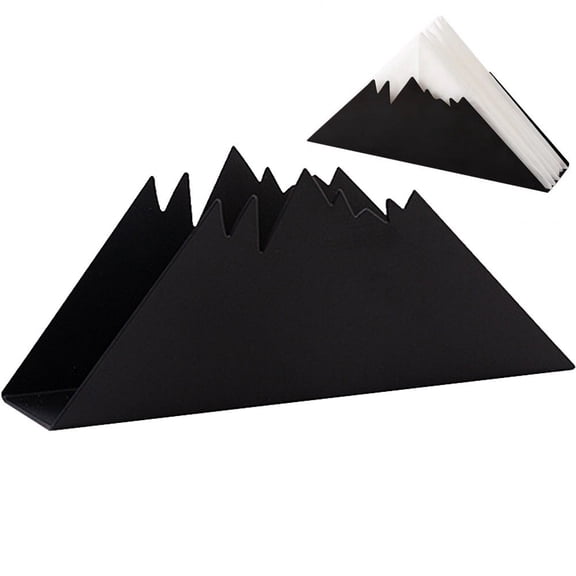 vlrwzc Napkin Holder Metal Serviette Holder Modern Design Freestanding Tissue Dispenser for Home and Kitchen Counter Tops Dinner Tables Picnic Tables