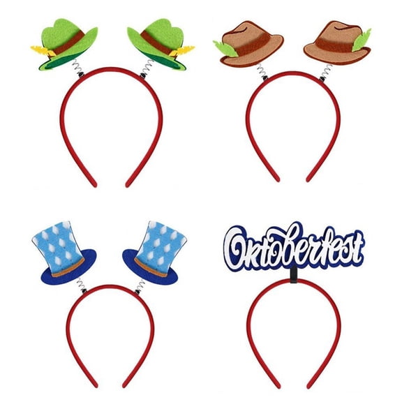 vlrwzc Oktoberfest Headband, Oktoberfest Theme Photo Props Oktoberfest Party Supply Beer Headband for Adults