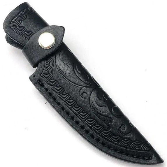 vlrwzc PU Leather Knife Cover Knife Sheath Chef Knife Guard Portable Camp Outdoor Knife Tool Knives Leather Holder With Snap Closure