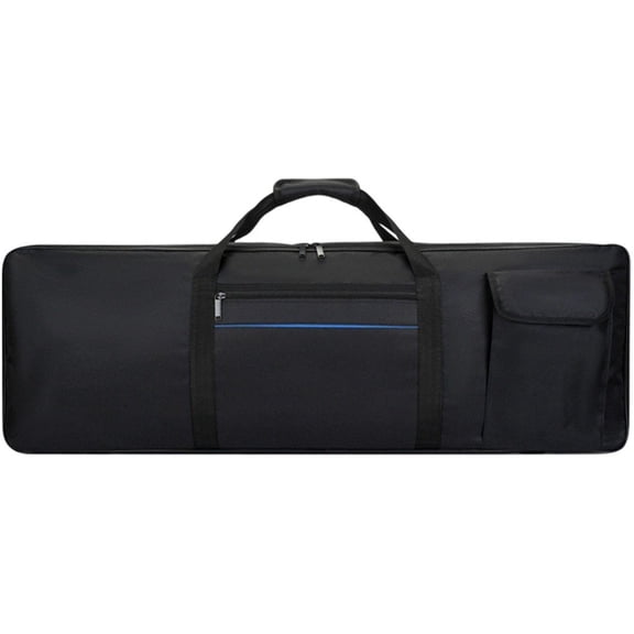 vlrwzc Portable 61 Key Keyboard Gig Bags, Key Keyboard Piano Case Oxford Clothes with Cotton Case Gig Bag, Electric Piano Keyboard Case