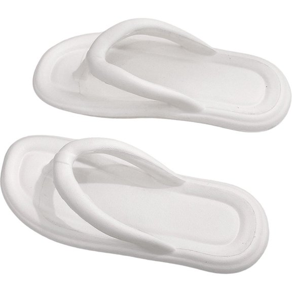 vlrwzc Soft Sole Flip Flops Women's Cloud Slippers Non-slip Pool Shoes for Home Party Outdoor Travel Holiday Vacation and Camping