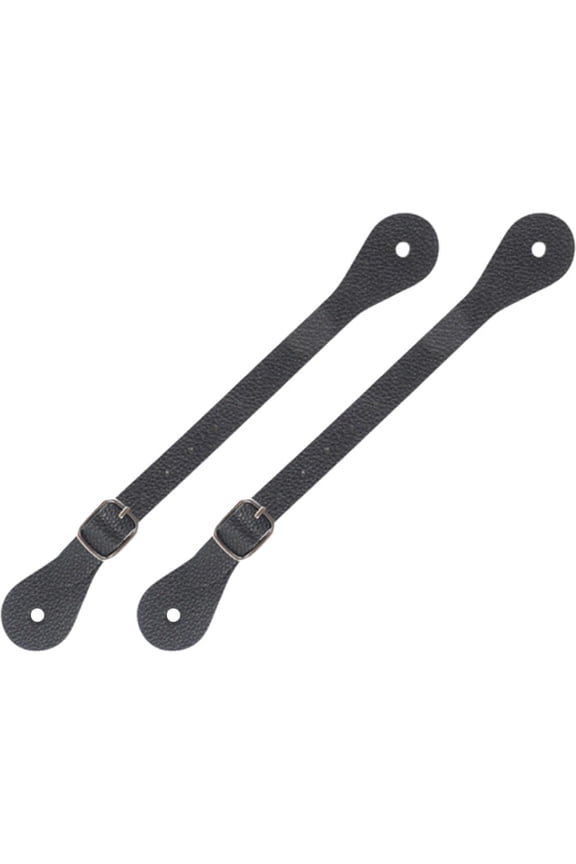 Spur Straps 1 Pair Spur Belt With Buckle Durable Western Men Woman Cow Cow Adjustable Boot Straps For Equestrian