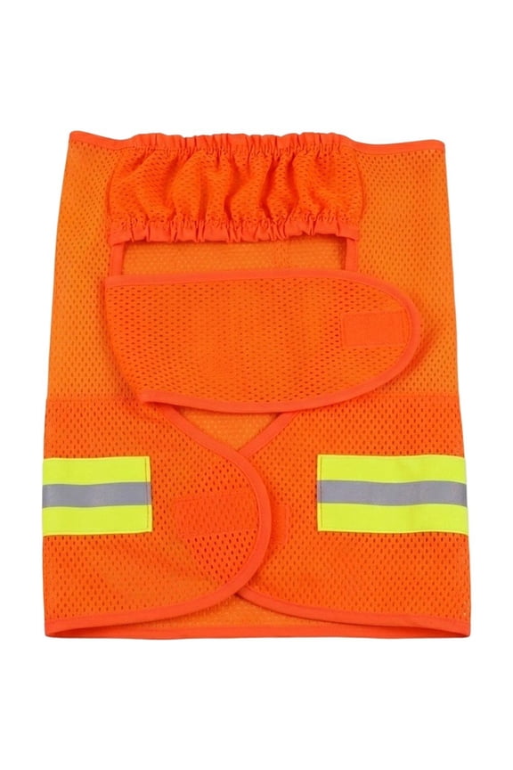 Summer Hard Hat Sun Shade Face Neck Shield With Reflective Stripe