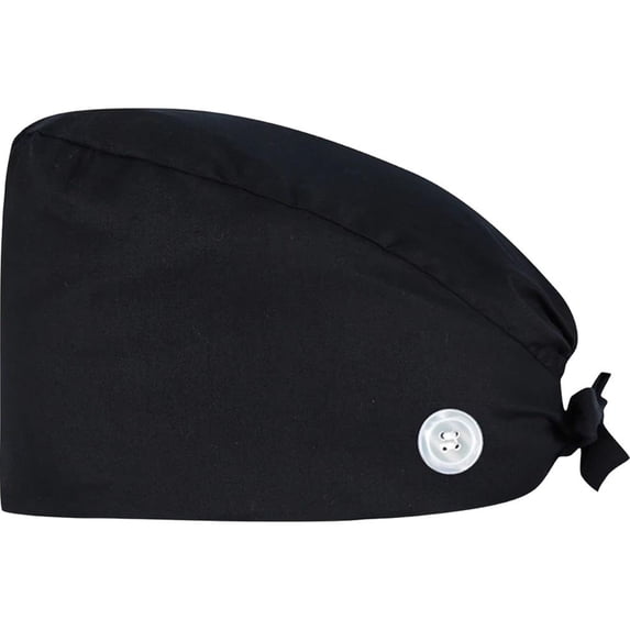 vlrwzc Unisex Solid Color Scrub Cap Breathable Surgical Head Cover for Medical Staff