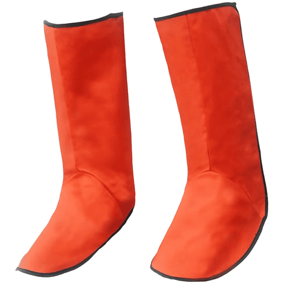 vlrwzc Welding Spats Lightweight Leg Protectors Heat and Abrasion Resistant Welding Boot Covers Welding Gaiters For Welders Construction