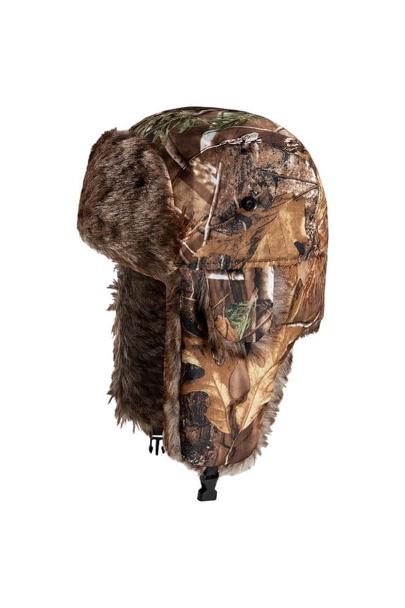 Winter Cap Trapper Hat with Earflaps Outdoor Windproof Warm Balaclava Head Cover Ushanka Russian Baseball Camo Cap Trooper Hat Holiday Travel Christmas Birthday Gift