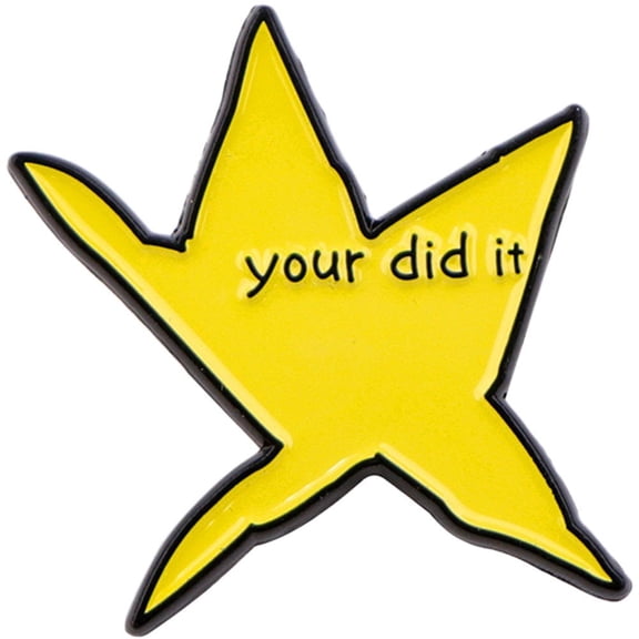 vlrwzc Your Did It Meme - Star Enamel Pins Funny Badge Brooches Jewelry Accessories - Gifts for Friends