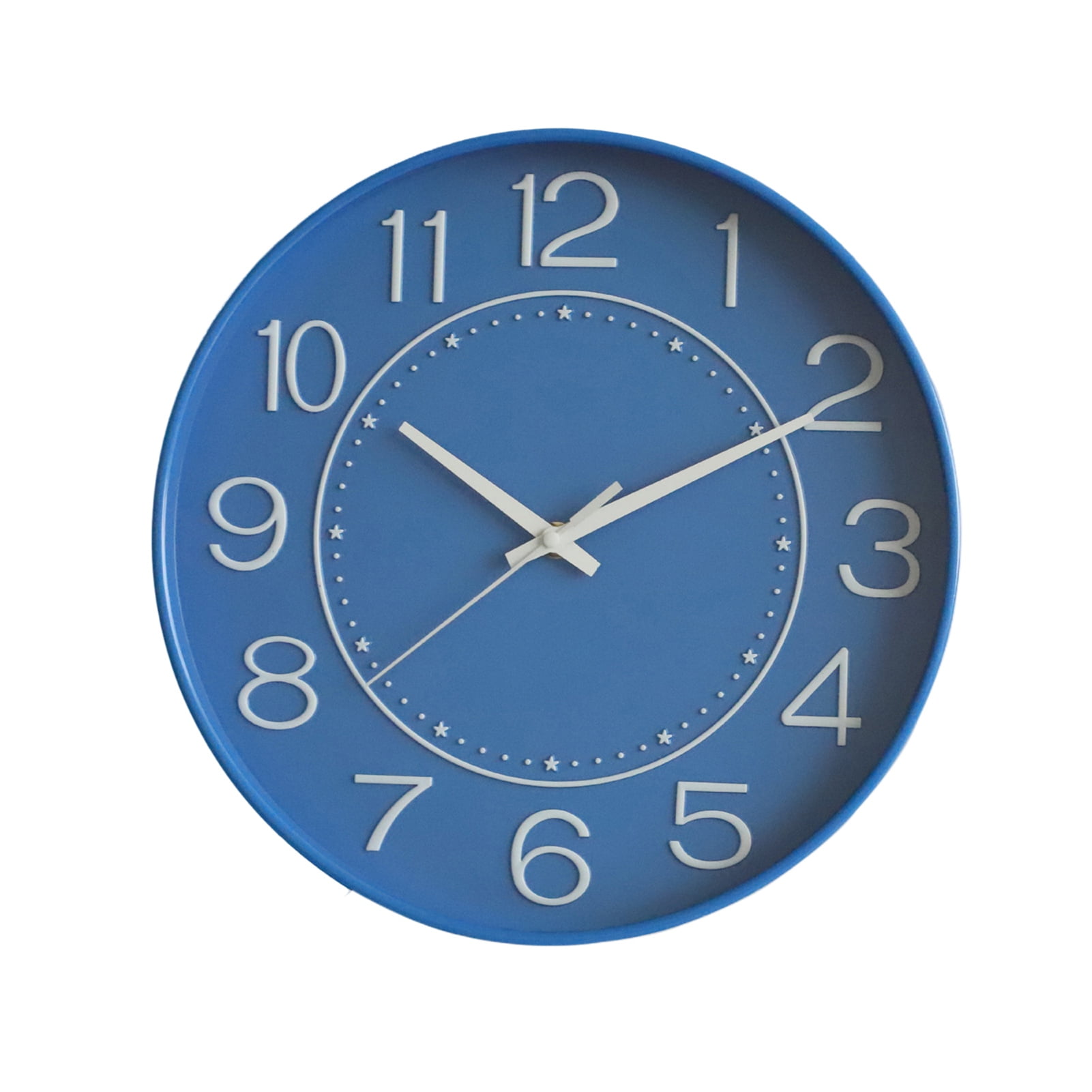 vnanda 12inch Round Wall Clock Modern Silent Wall Clock 12 Inch Non