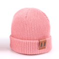 thumbnail image 1 of vnanda Autumn Baby Hat Knitted Winter Hat for Children Adults Elastic Windproof Cozy Solid Color Beanie for Autumn Winter Outdoor Activities Autumn Winter, 1 of 7