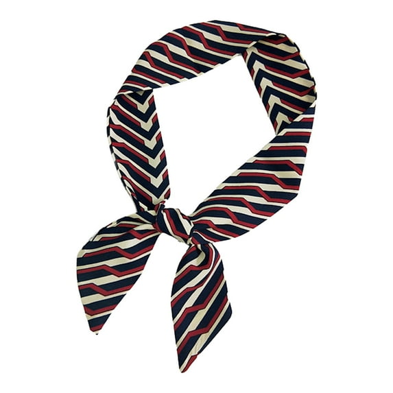 vnanda Bag Wrapped Handle Ribbon Fashion Geometric Pattern Headband Ribbon for Women Men Bag Handle Decoration Neck Ornament Hair Tie