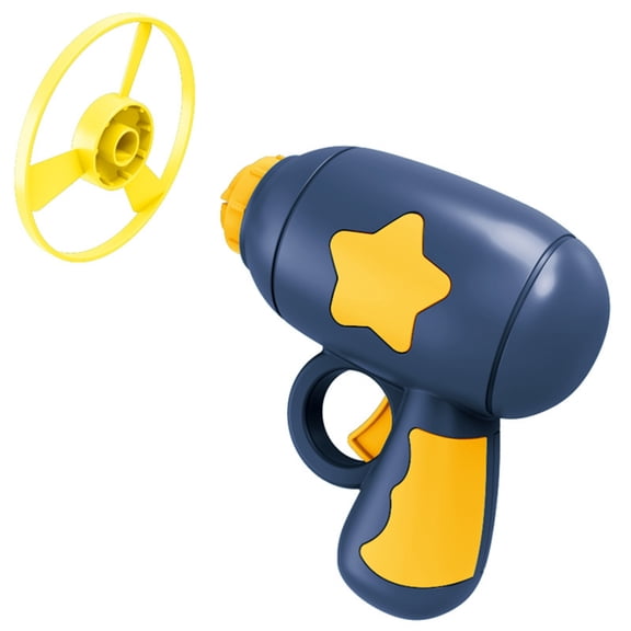 vnanda Bamboo Dragonfly Launcher for Pets Bamboo Dragonfly Launcher Durable Lightweight Colorful Pet Flying Saucer Toy for Safe Outdoor Fun