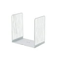 thumbnail image 1 of vnanda Book Stand 1 Pair Hollow Metal Book Clip Stand Simple Desktop Reading Bookcase Office Desktop Storage Student Learning Book Holder Non-deformable Book, 1 of 8