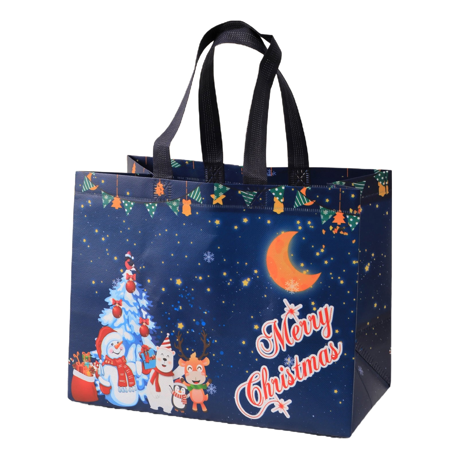 vnanda Christmas Gift Bags Christmas Gift Bag Santa Claus Snowman