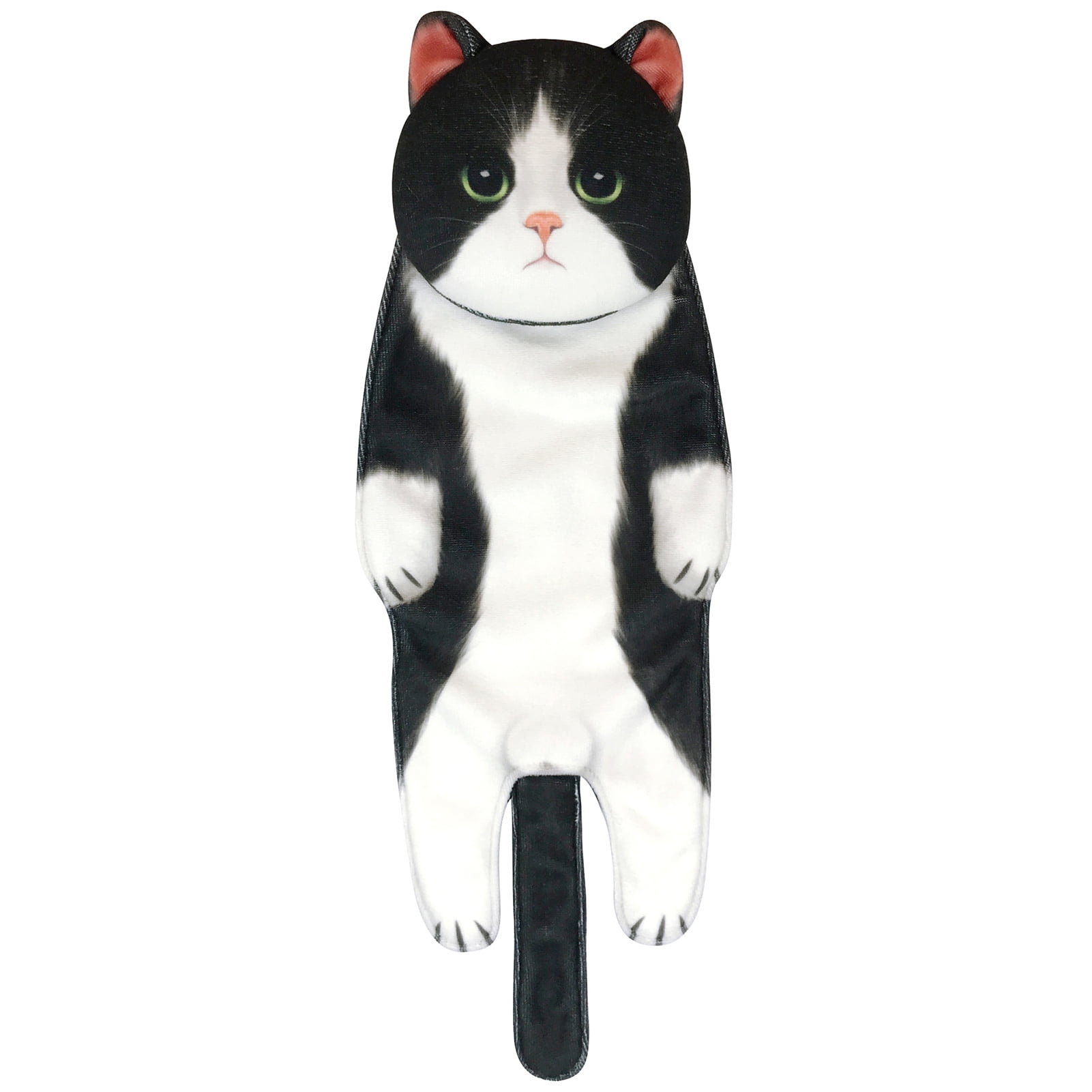 vnanda Cozy Cat Towel Adorable Cartoon Cat Shaped Towel Soft Absorbent