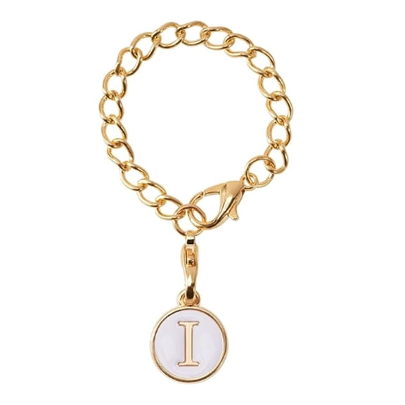 vnanda Cup Hanging Charm Tumbler Hanging Charm Metal Link Chain Fashion Letter Oil-dripping Water Cup Mug Handle Identification Decoration Chain for Tumbler