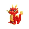 thumbnail image 1 of vnanda Cute Dragon Plushie Chinese Zodiac Dragon Plush Cute Three-dimensional Cartoon Stuffed with Printed Scales Plump Facial Expressions Soft for Dragon, 1 of 8