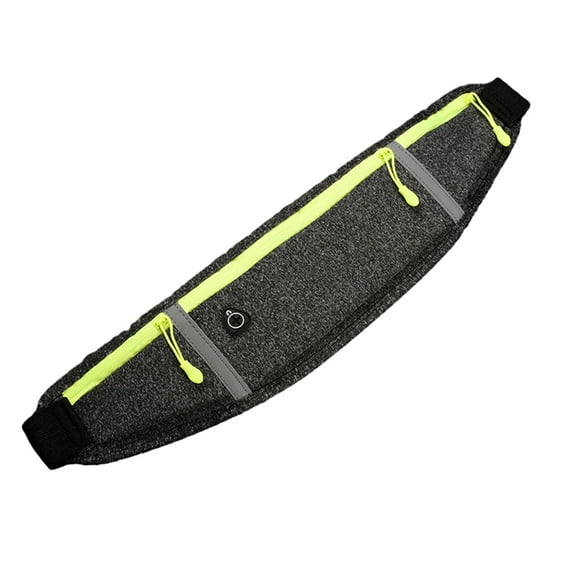 vnanda Cycling Waist Bag Multifunctional Sports Fanny Pack with 3 Pockets Waterproof Lycra Perfect for Outdoor Activities Running Traveling