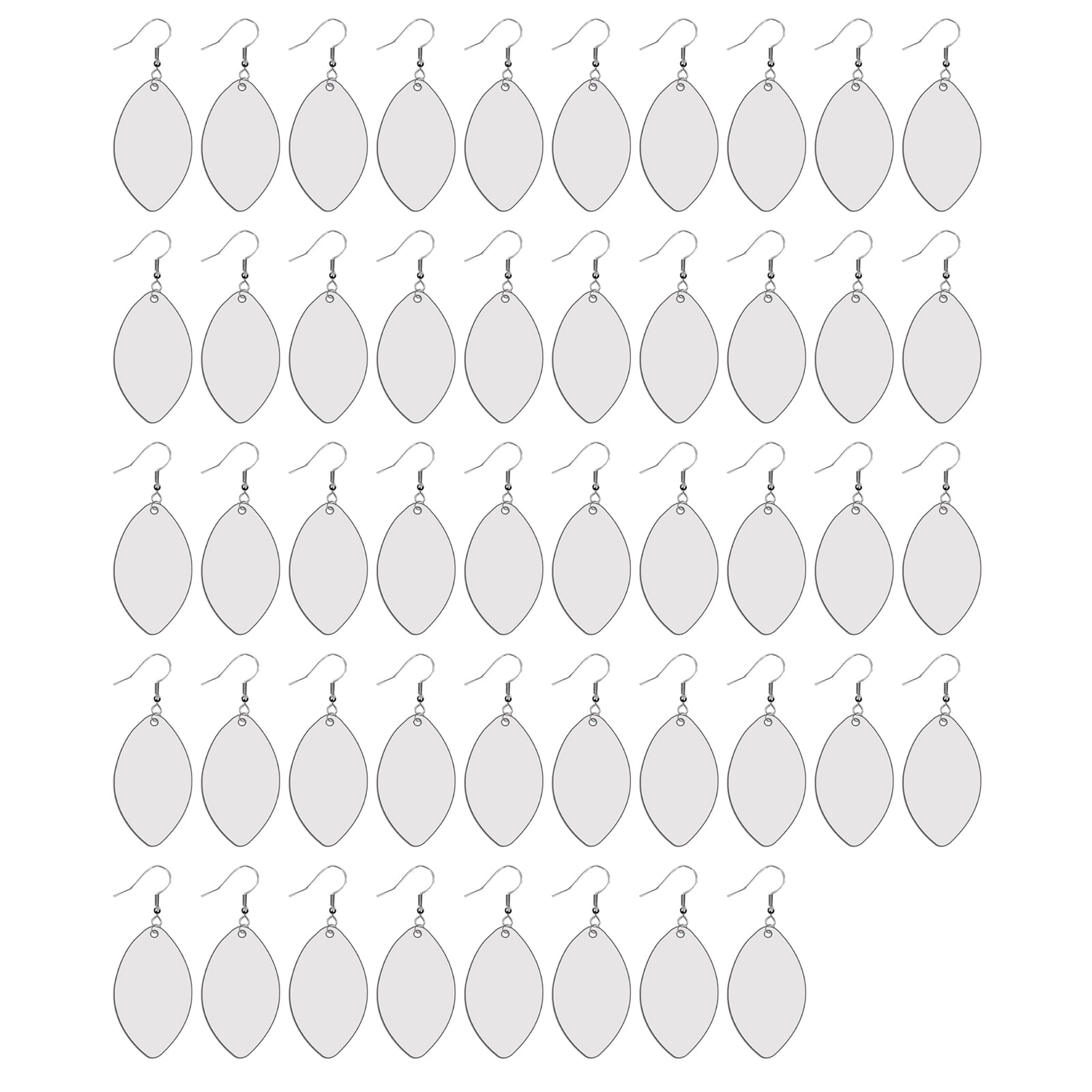 vnanda Diy Sublimation Earrings Sublimation Earrings Diy Football Shirt ...