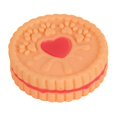 thumbnail image 1 of vnanda Dog Teething Toy Dog Chew Toy Simulation Biscuit Cake Design Bite-resistant with Squeaker Relieve Boredom Teeth Grinding Pet Dog Toy Tough Dog Toy, 1 of 8