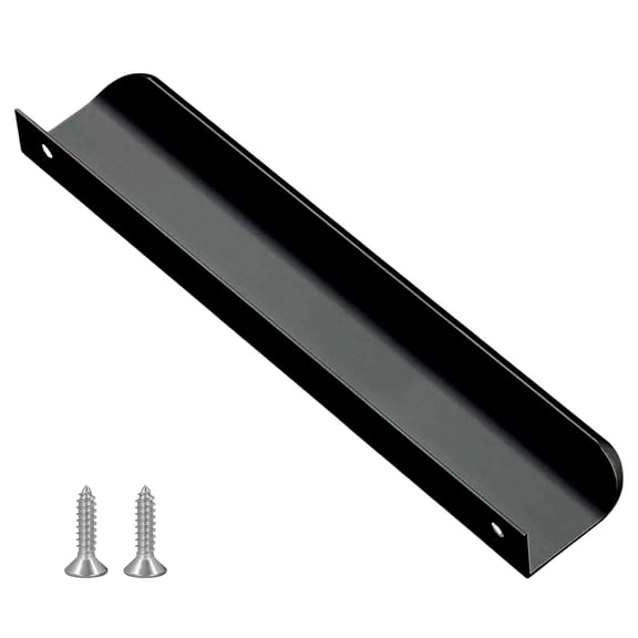 vnanda Door Handle Rustproof Polished Surface Rounded Edge Finger Pull Cabinet Handle