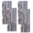 thumbnail image 1 of vnanda Festive Rain Curtain 4pcs Rain Curtain Tassel Easy Installation Self-adhesive Fringe Curtain for Festive Party Decoration Tassel Curtain, 1 of 8