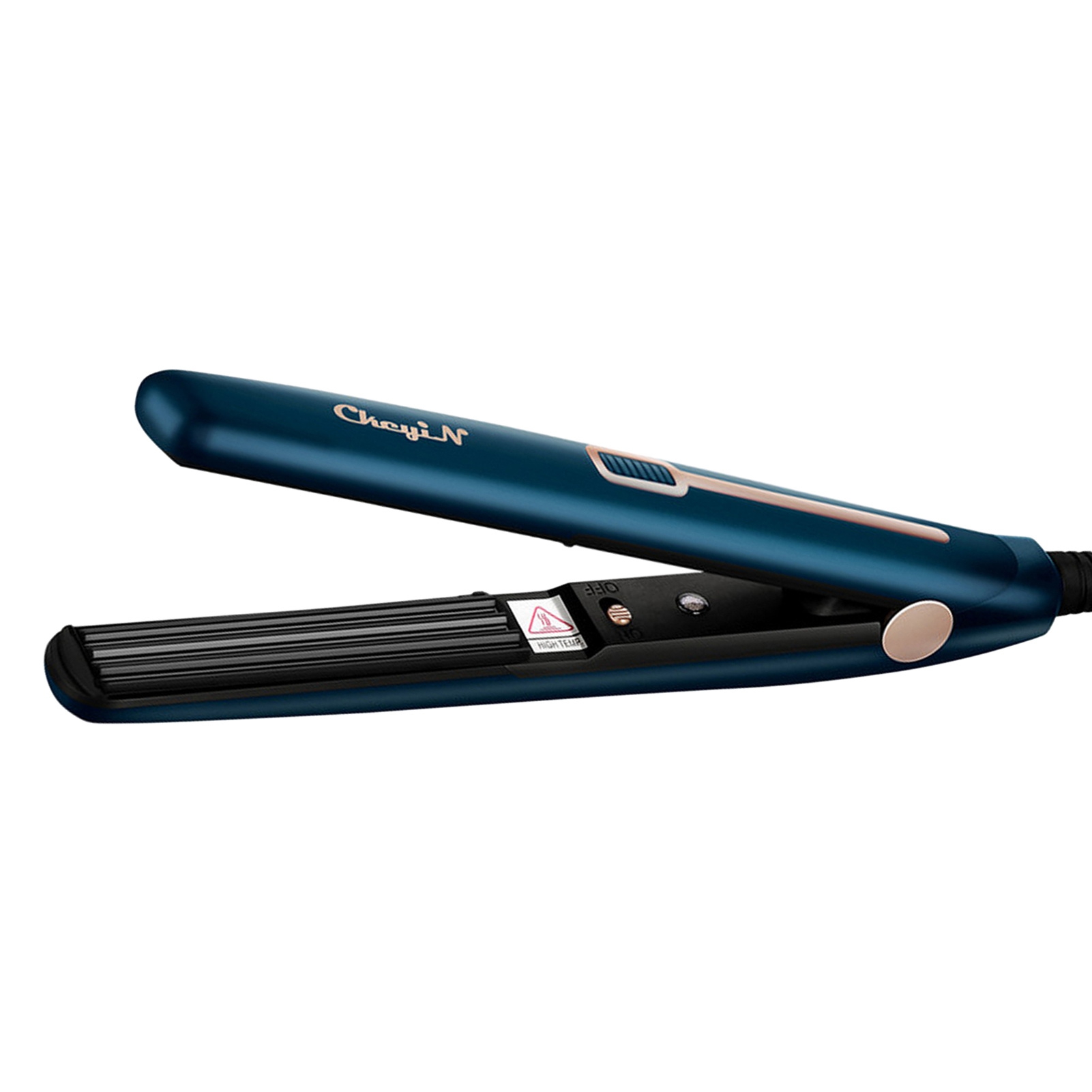 vnanda Fluffy Hair Hair Crimper Mini Ceramic Hair Crimper Iron Corn Splint Crimping Full Uniform