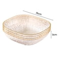 thumbnail image 1 of vnanda Fruit Plate with Stylish Design Stylish Functional Translucent Plate for Home Decor Organization Plate with Heightened Thick Bottom Support, 1 of 7