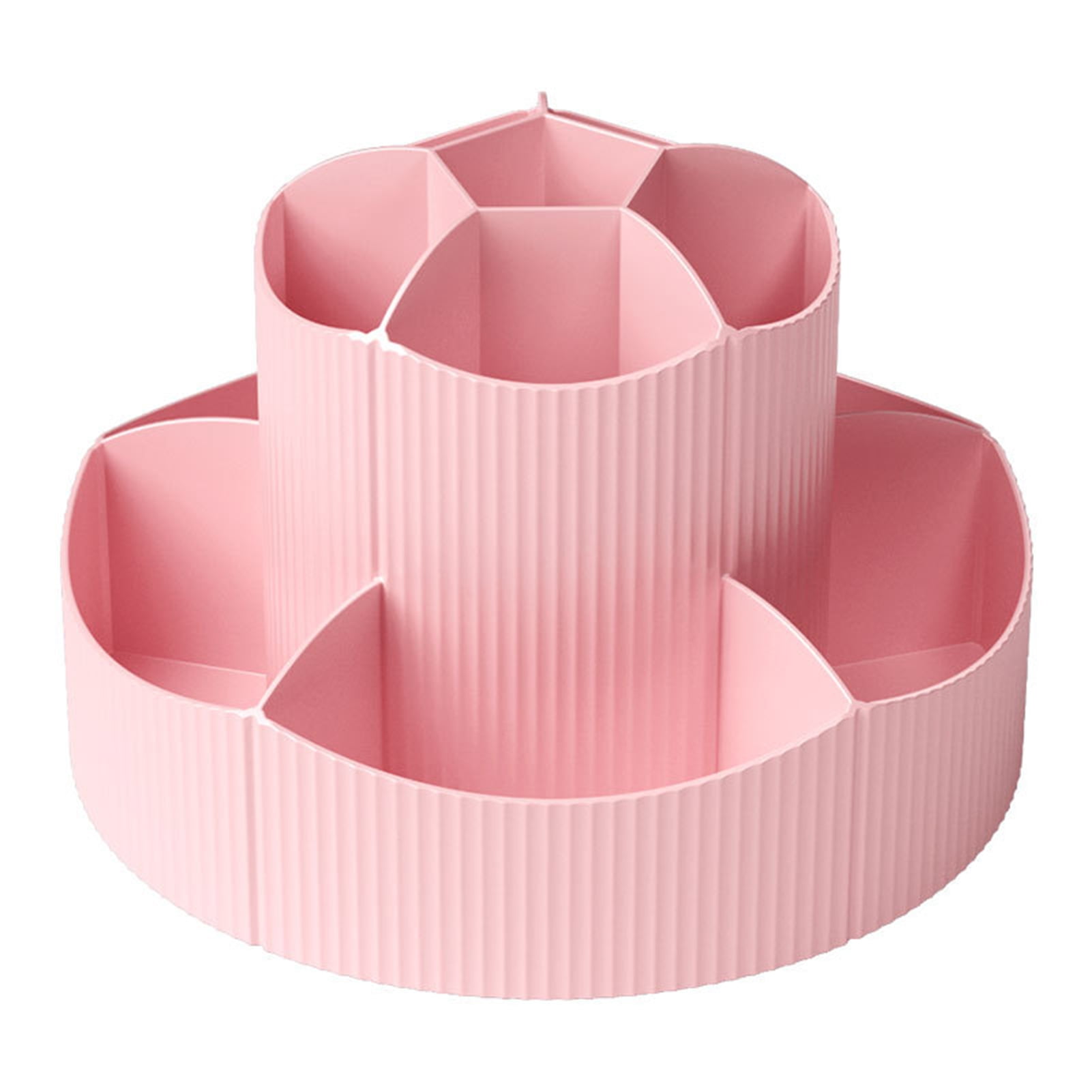 vnanda Highquality Plastic Pen Holder Rotating Pen Holder Desk Organizer Capacity Stationery