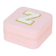thumbnail image 1 of vnanda Jewelry Box with Compartments Removable Dividers Compact Stylish Jewelry Storage Box with Velvet Removable Dividers Waterproof for Travel for Rings, 1 of 8