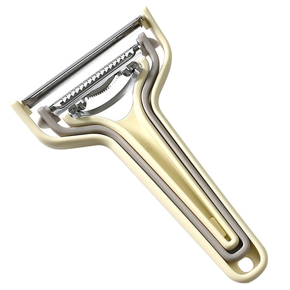 vnanda Kitchen Peeler Tool Multi-functional Peeler Kit Assorted Stainless Steel Blade Ergonomic Handle Potatoes Fruits Vegetables Corn Peeling Tool Kitchen