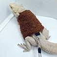 thumbnail image 1 of vnanda Lizard Vest Leash 2pcs/set Lizard Leash Clothes Breathable Buckle Adjustment Bearded Dragon Vest Top Bee Print Small Plush Leash Clothes Three Style, 1 of 7