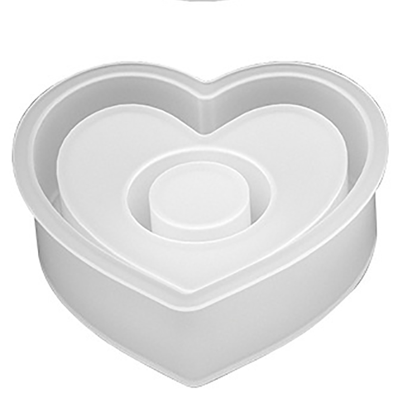 vnanda Longlasting Plaster Mold Silicone Candle Mold Round Pentagram