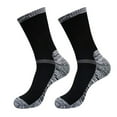 thumbnail image 1 of vnanda Men Soft Socks Men's Winter Sports Socks Mid-tube Thickened Soft Anti-slip Elastic Patchwork Color Matching No Odor Basketball Football Jogging Socks, 1 of 8