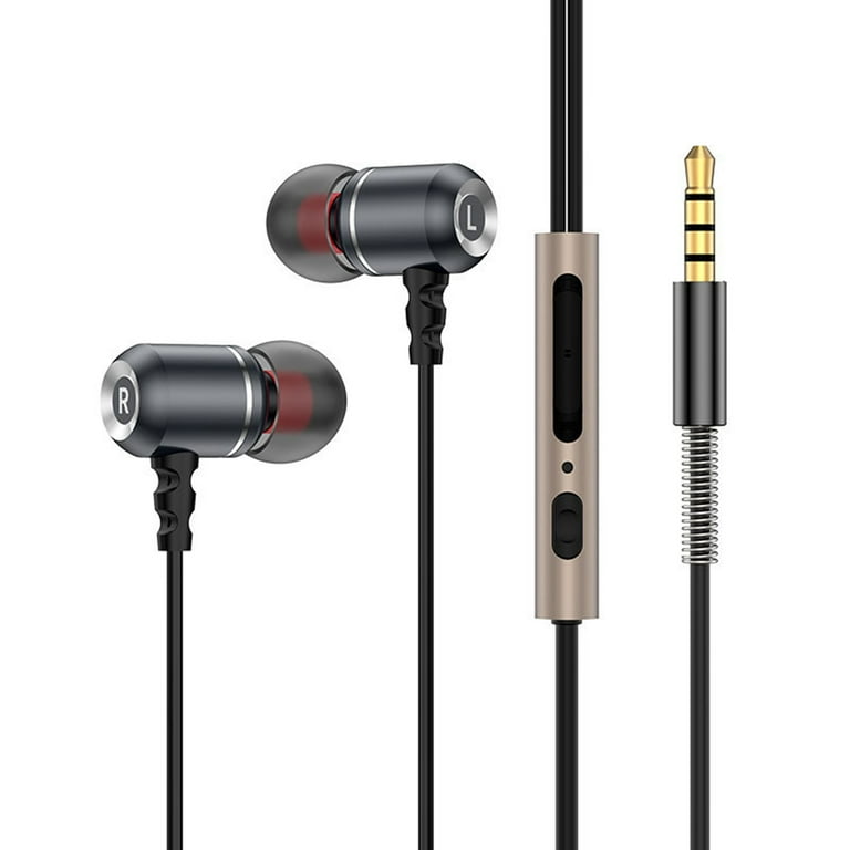 vnanda Mobile Phone Earphones with Noise cancelling Microphone In ear Wired Earbuds with Noise cancelling Mic Hifi Sound Type c Wired Earphones for