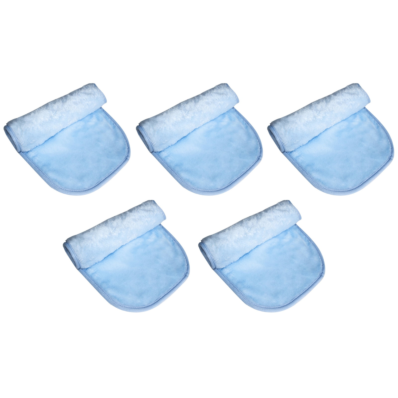 vnanda Natural Face Cloth 5pack Reusable Makeup Remover Towels Soft