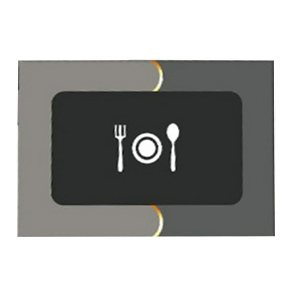 vnanda Non-slip Kitchen Mat Kitchen Bathroom Door Mat Machine Washable Printed Rectangular Carpet Water Absorption Non-slip Floor Mat Floor Mat for Water