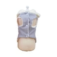 thumbnail image 1 of vnanda Pet Coat with Traction Loop Pet Cotton Coat Button Closure Comfortable Cute Plush Ear Hat Pet Hooded Jacket with Traction Ring for Winter, 1 of 8