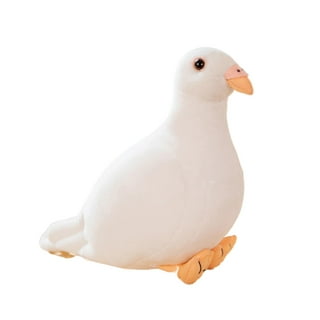 19cm Gris Pigeon Peluche Jouet Réaliste Rock Dove Pigeons Oiseau Peluche  Animal Jouets Cadeaux d'anniversaire Pour Enfants