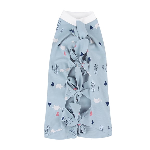 vnanda Precise Fit Cat Neutering Suit Cat Neutering Suit Cartoon Print Elastic Neck Bandage Breathable