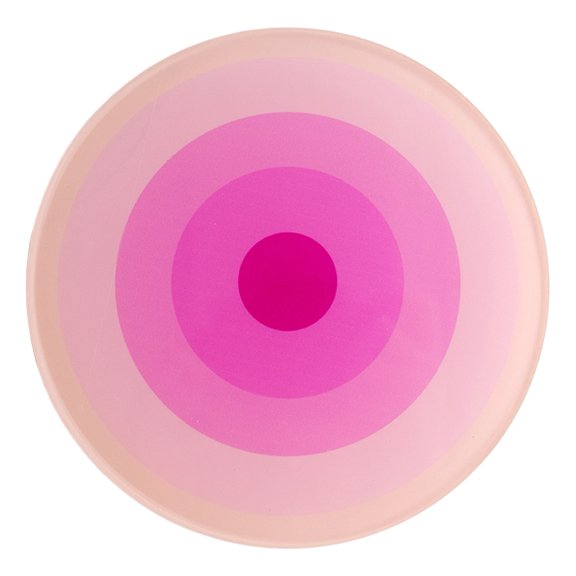 vnanda Round Round Acrylic Non-slip Design Heat-resistant Placemat for Dining Table Decorative Ornament Photo Prop