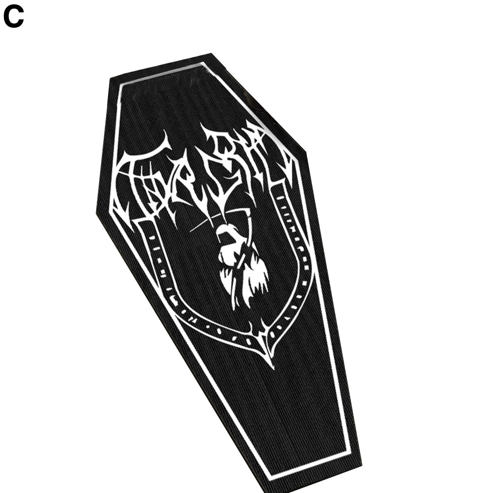 vnanda Scary Halloween Rug Halloween Carpet Scary Themed Pattern Rug