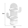 thumbnail image 1 of vnanda Space-saving Toothbrush Holder Cactus Toothbrush Holder Space-saving Wall Mounted Bathroom Storage Shelf with Easy Installation Detachable Design, 1 of 7