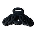 thumbnail image 1 of vnanda Strong Grip Hair Claw Women's Korean Style Solid Color Hair Claw with Hollow Out Frosted Design Vintage Hairpin Crab Hair Clip Elastic Hair for Simple, 1 of 8