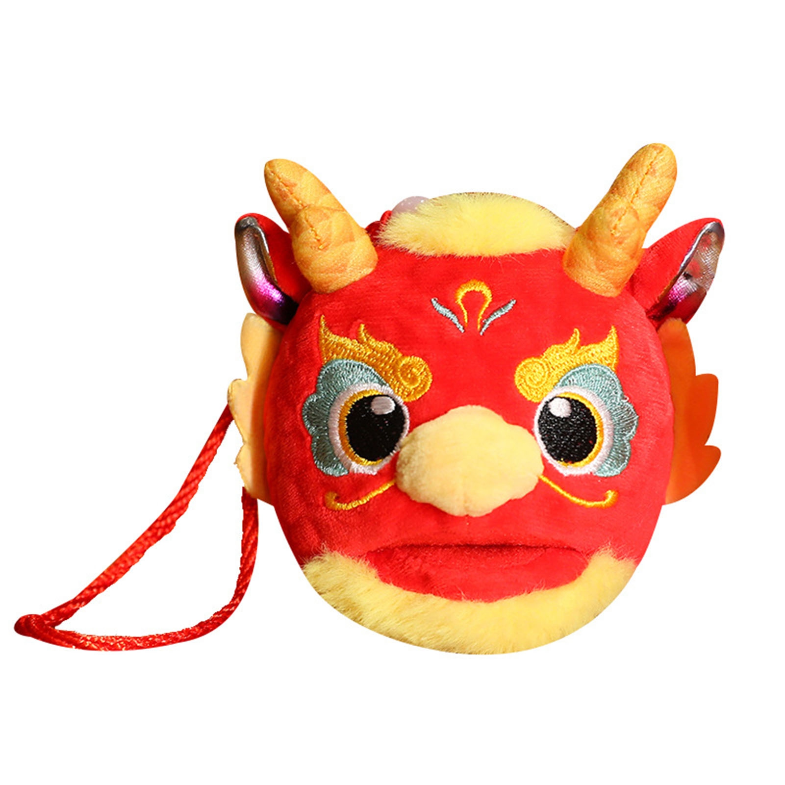 vnanda Stuffed Dragon Year of 2024 Mascot Dragon Plush Pendant Chinese